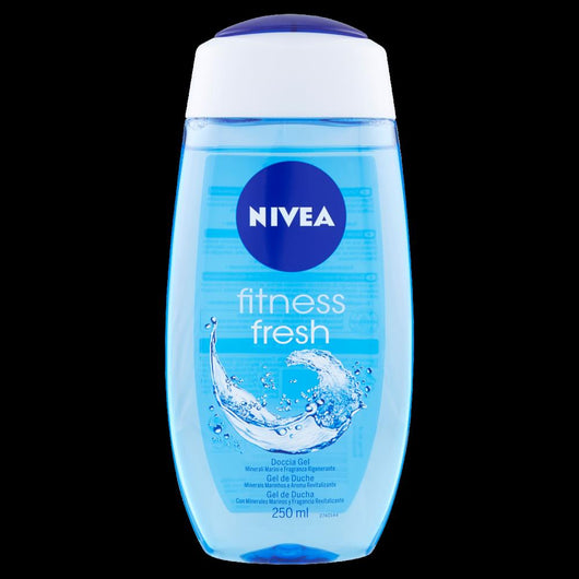 SET 3 CONFEZIONI DI NIVEA DOCCIA GEL 250 ML FITNESS