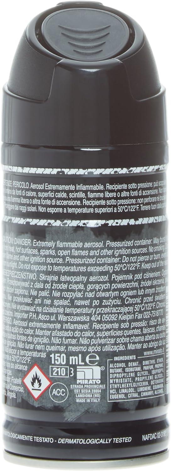 SET 6 PZ MALIZIA DEODORANTE SPRAY UOMO 150 ML URBAN