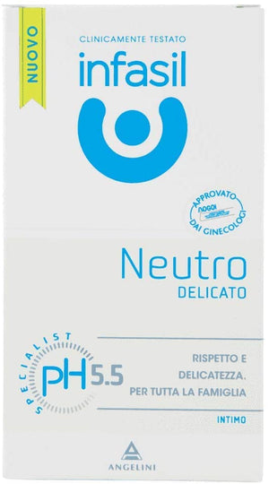 SET 6 CONFEZIONI INFASIL DETERGENTE INTIMO IN CONFEZIONE DA 200 ML NEUTRO