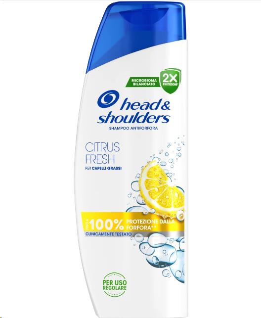 SET 6 HEAD & SHOULDERS SHAMPOO CITRUS FRESH 250 ML