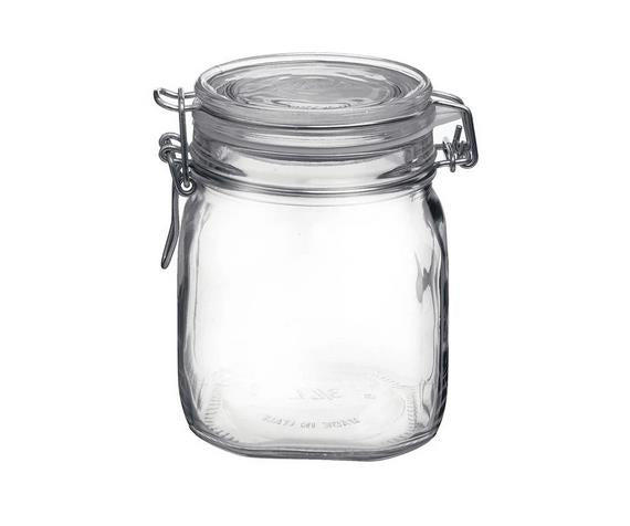 6 PZ FIDO VASO BARATTOLO ERMETICO 750 CC