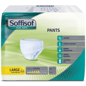 6 SOFFISOF PANTS ASSORBENZA 7 EXTRA MISURA LARGE DA 14 PZ