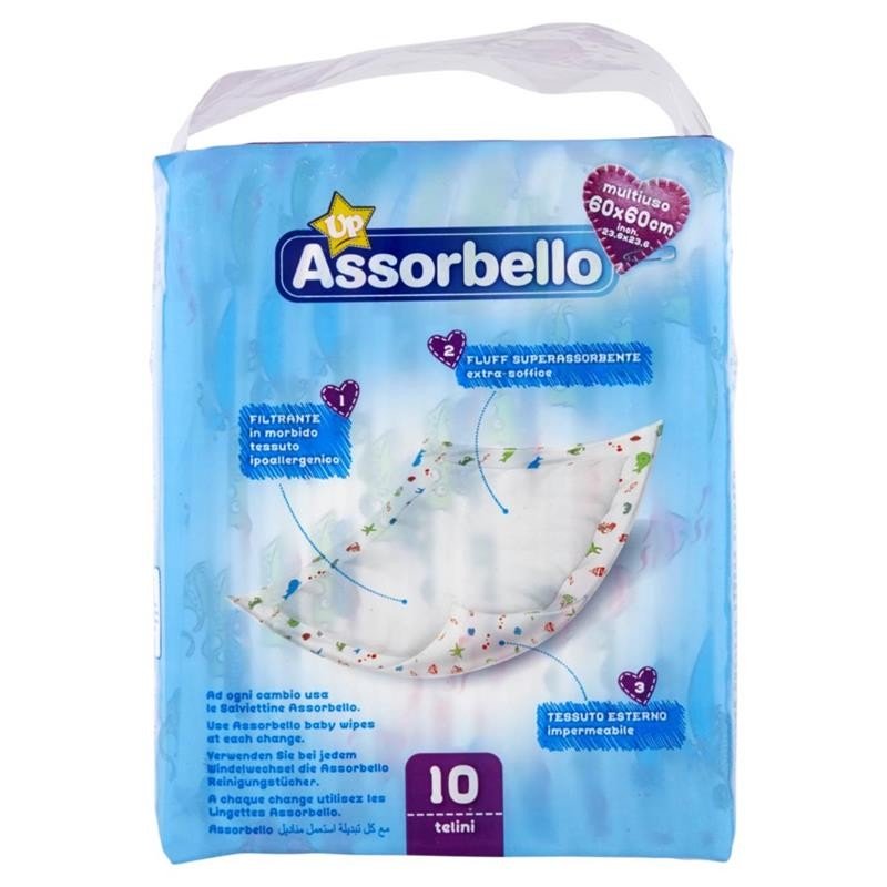 SET 3 ASSORBELLO TELI PER IL CAMBIO DA 10 PZ