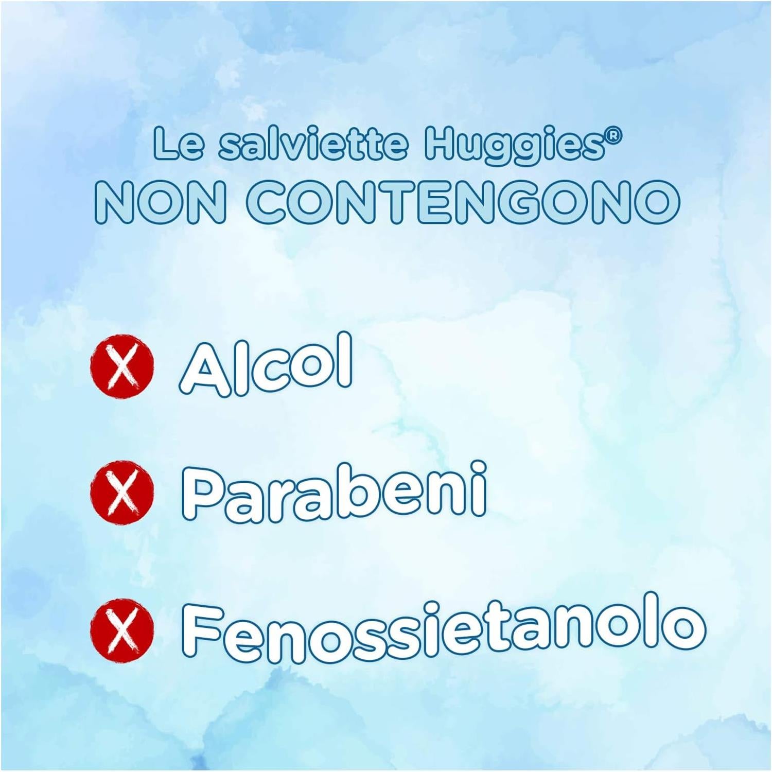 HUGGIES UNISTAR SALVIETTE UMIDIFICATE PER BAMBINI 560 SALVIETTE PER OGNI UTILIZZO