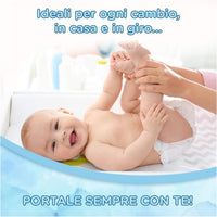 HUGGIES UNISTAR SALVIETTE UMIDIFICATE PER BAMBINI 560 SALVIETTE PER OGNI UTILIZZO