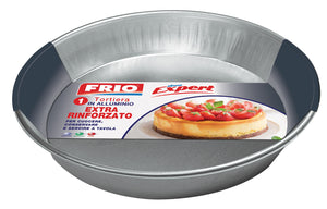 FRIO SET DA 2 TORTIERE ROTONDE IN ALLUMINIO RINFORZATO DA 28 CM