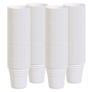 MAURY'S BICCHIERINI CAFFÈ IN BIOPLASTICA MONOUSO 80 ML IN SET 200 PZ BIANCHI