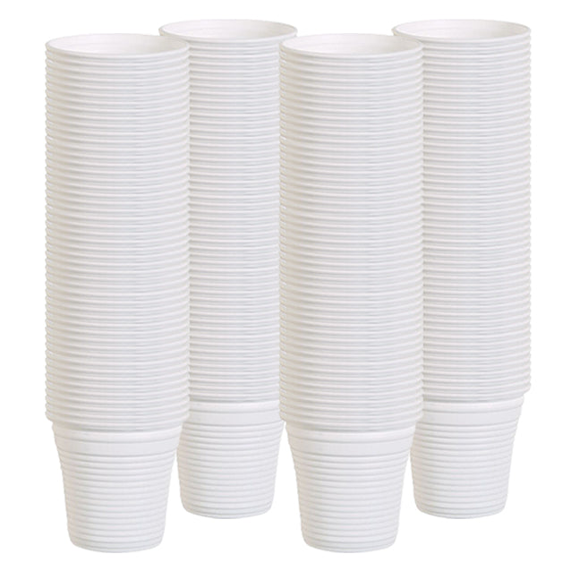 MAURY'S BICCHIERINI CAFFÈ IN BIOPLASTICA MONOUSO 80 ML IN SET 200 PZ BIANCHI