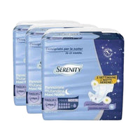 SET 3 SERENITY PANNOLONE MUTANDINA MAXINOTTE CON CAMOMILLA TAGLIA L 14 PZ