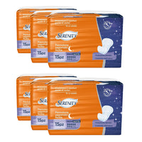SET 6 SERENITY PANNOLONI SAGOMATI MAXI NOTTE 15 PEZZI