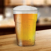 BIBO SET DA 500 BICCHIERI IN PLASTICA TRASPARENTE DA 200/250 CC