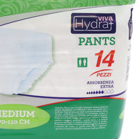 HYDRA VIVA+ PANTS PANNOLONI IN SET DA 3 IN TAGLIA M 14 PZ CON TAC APPENDISCOPE