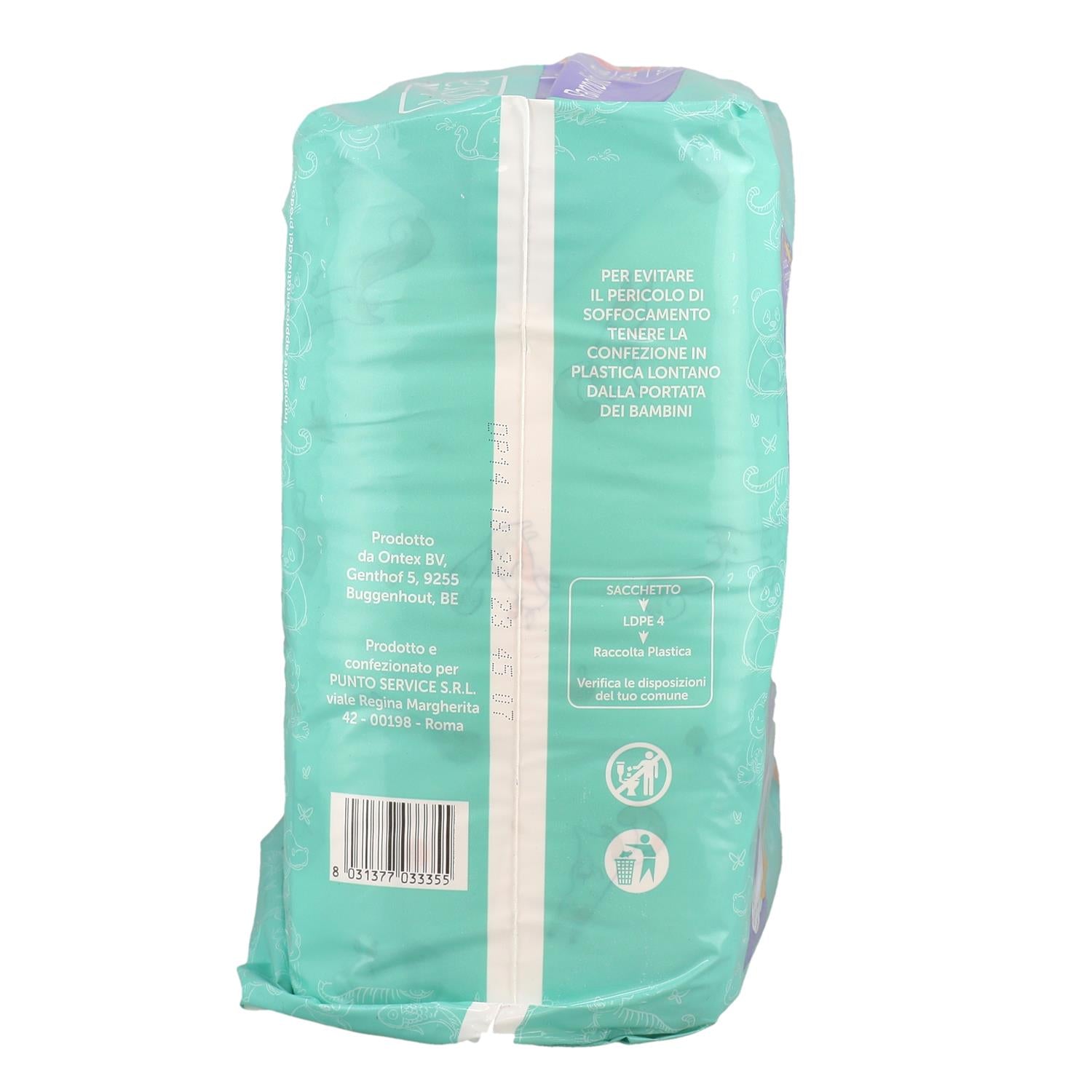 HYDRAVIVA PANNOLINI IN SET DA 5 CONFEZIONI SUPER DRY MAXI TG 4 7-18 KG DA 32PZ
