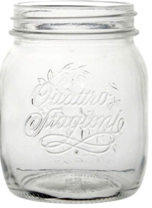 6 PZ BARATTOLO 700 CC BORMIOLI VASO PER CONSERVE TAPPO COMPATIBILE 86 MM