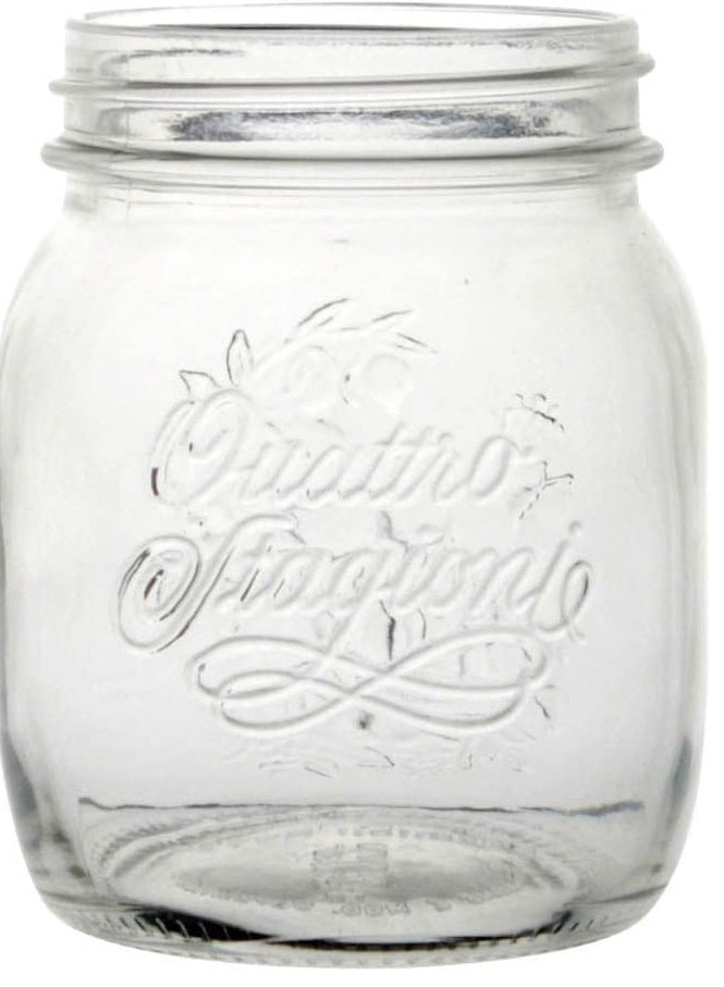 6 PZ BARATTOLO 700 CC BORMIOLI VASO PER CONSERVE TAPPO COMPATIBILE 86 MM