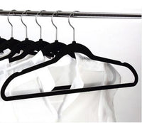 BASTONE APPENDIABITI + 30 STAMPELLE GRUCCE IN VELLUTO