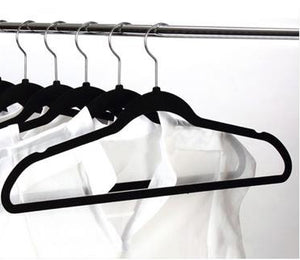 BASTONE APPENDIABITI + 30 STAMPELLE GRUCCE IN VELLUTO