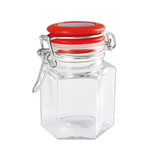 SET 4  BARATTOLINI PER SPEZIE  5 X H8 CM IN COLORE ASSORTITO