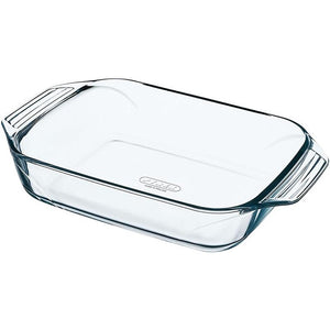 PYREX TEGLIA RETTANGOLARE 39X25 CM IN VETRO BOROSILICATO 4 LITRI