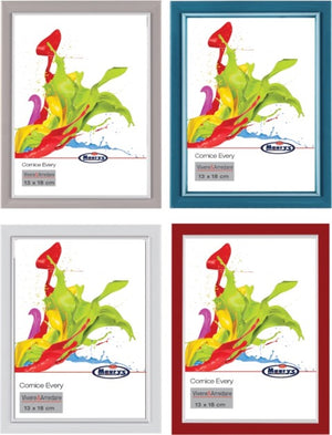 KIT SET 3 PZ MAURY'S CORNICE PORTAFOTO ASSORTITO DA PARETE EVERY 13X18CM