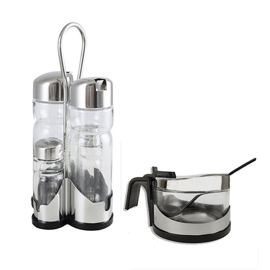 MAURY'S CONDÌ MENAGE DA TAVOLA SALE PEPE OLIO ACETO+ CONDÌ FORMAGGIERA DA TAVOLA