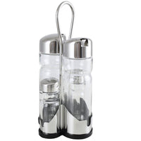 MAURY'S CONDÌ MENAGE DA TAVOLA SALE PEPE OLIO ACETO+ CONDÌ FORMAGGIERA DA TAVOLA