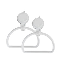 KIT SET 2PZ MAURY'S STRONG ANELLO PORTA ASCIUGAMANI A VENTOSA PER BAGNO