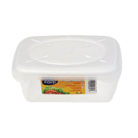 SET 3 CONTENITORI ERMETICI FRIGOBELLA RETTANGOLARI 1 LITRO