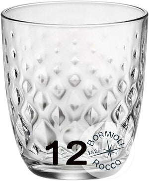 BORMIOLI ROCCO GLIT SET DA 12 BICCHIERI PER ACQUA DA 29,5 CL