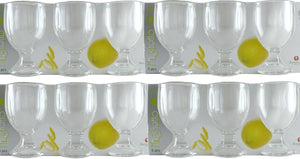 12 BICCHIERI CALICI RISTORANTE MUGHETTO PER ACQUA 245ML EXTRA RESISTENTI