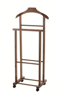 SET 2 MAURY'S DOPPIO INDOSSATORECAMERA COLORE NOCE LEGNO DI FAGGIO 43X33X105 CM