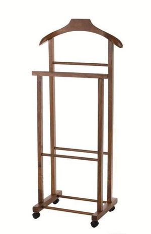 SET 2 MAURY'S DOPPIO INDOSSATORECAMERA COLORE NOCE LEGNO DI FAGGIO 43X33X105 CM