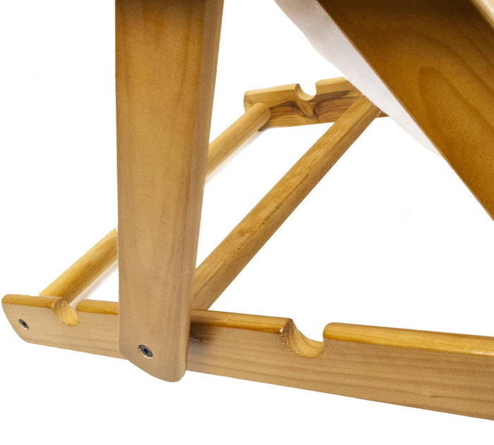 MAURY'S POLTRONA RELAX VERDE TINTA UNITA COMODONA IN LEGNO 3POSIZIONI CON CUSCINO IMBOTTITO