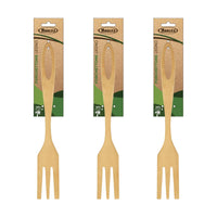 KIT SET 3 PZ MAURY'S FORCHETTONE IN LEGNO 33 CM