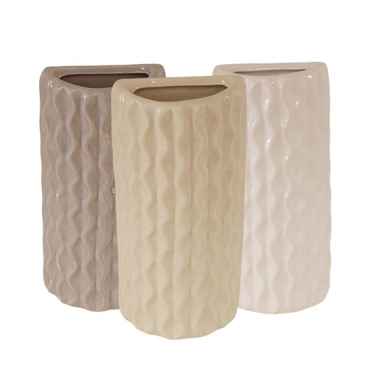 SET 3 EVAPORATORI D'ACQUA PER TERMOSIFONI SAND IN CERAMICA COLORI ASSORTITI