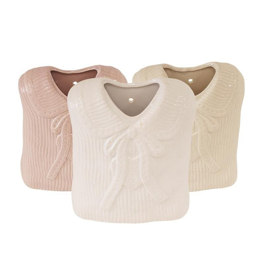 SET 3 EVAPORATORI D'ACQUA PER TERMOSIFONI CON DESIGN A MAGLIA COLORI ASSORTITI