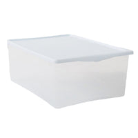 SET 3 SCATOLE BIANCO CON COPERCHIO SPRING BOX TAGLIA S 35 X 25 X H15 CM