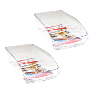 KIT SET 2 PZ MAURY'S VASCHETTA CONTENITORE PER FRIGORIFERO 32 X 15 X H8 CM