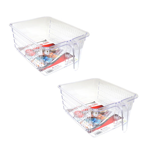 KIT SET 2 PZ MAURY'S VASCHETTA CONTENITORE PER FRIGORIFERO 31 X 23 X H13 CM