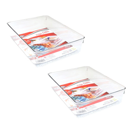 KIT SET 2 PZ MAURY'S VASCHETTA CONTENITORE PER FRIGORIFERO 30 X 23 X H7 CM