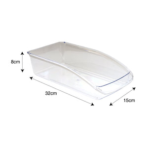 KIT SET 2 PZ MAURY'S VASCHETTA CONTENITORE PER FRIGORIFERO 32 X 15 X H8 CM