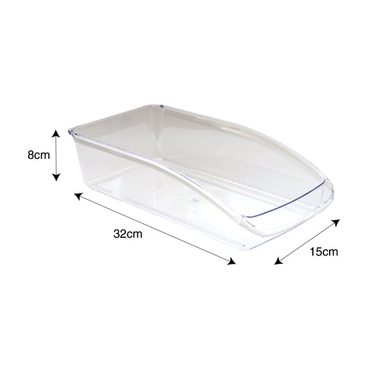 KIT SET 2 PZ MAURY'S VASCHETTA CONTENITORE PER FRIGORIFERO 32 X 15 X H8 CM