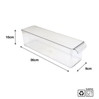 KIT SET 2 PZ MAURY'S VASCHETTA CONTENITORE PER FRIGORIFERO 36 X 10 X H9 CM