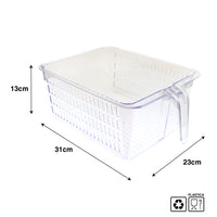 KIT SET 2 PZ MAURY'S VASCHETTA CONTENITORE PER FRIGORIFERO 31 X 23 X H13 CM