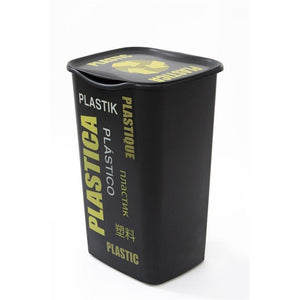 SET 4 PATTUMIERE RACCOLTA DIFFERENZIATA CON COPERCHIO