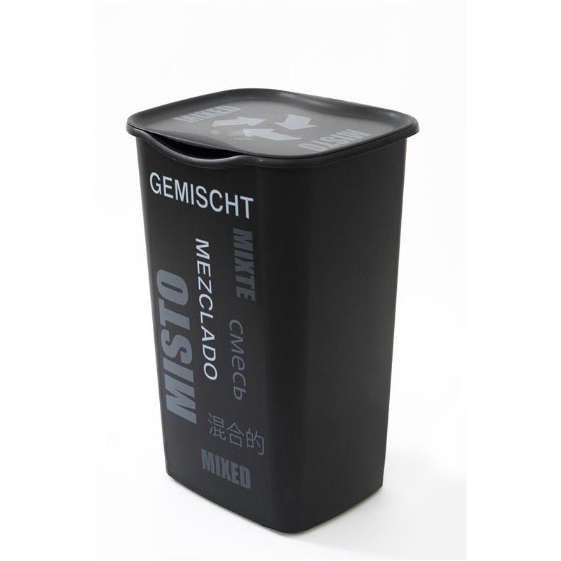 SET 4 PATTUMIERE RACCOLTA DIFFERENZIATA CON COPERCHIO