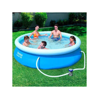 PISCINA GONFIABILE 305 X 76 CM AUTOPORTANTE FUORI TERRA POMPA FILTRO FAST SET
