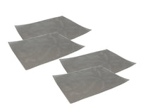 KIT SET 4 PZ MAURY'S GRILL  TAPPETINI A RETE BARBECUE ANTIADERENTE 36 X 42 CM OKS