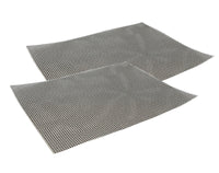 KIT SET 4 PZ MAURY'S GRILL  TAPPETINI A RETE BARBECUE ANTIADERENTE 36 X 42 CM OKS