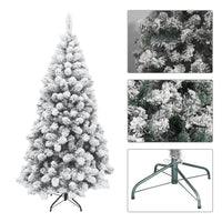 MAURY'S ALBERO DI NATALE ROCCARASO INNEVATO 240 CM